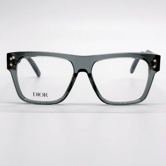 NEW DIOR CD DIAMONDO S6I 5500 LIGHT GREEN UNISEX EYEGLASSES DIOR - Picture 1 of 12